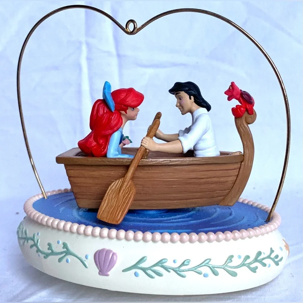 2007 Kiss the Girl Disney Little Mermaid Magic Princess  Hallmark QXD4289 - Picture 6 of 8